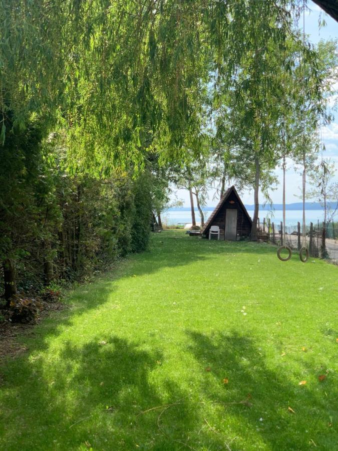Green Lake House - Private Beach At Balaton Balatonakarattya Exterior photo