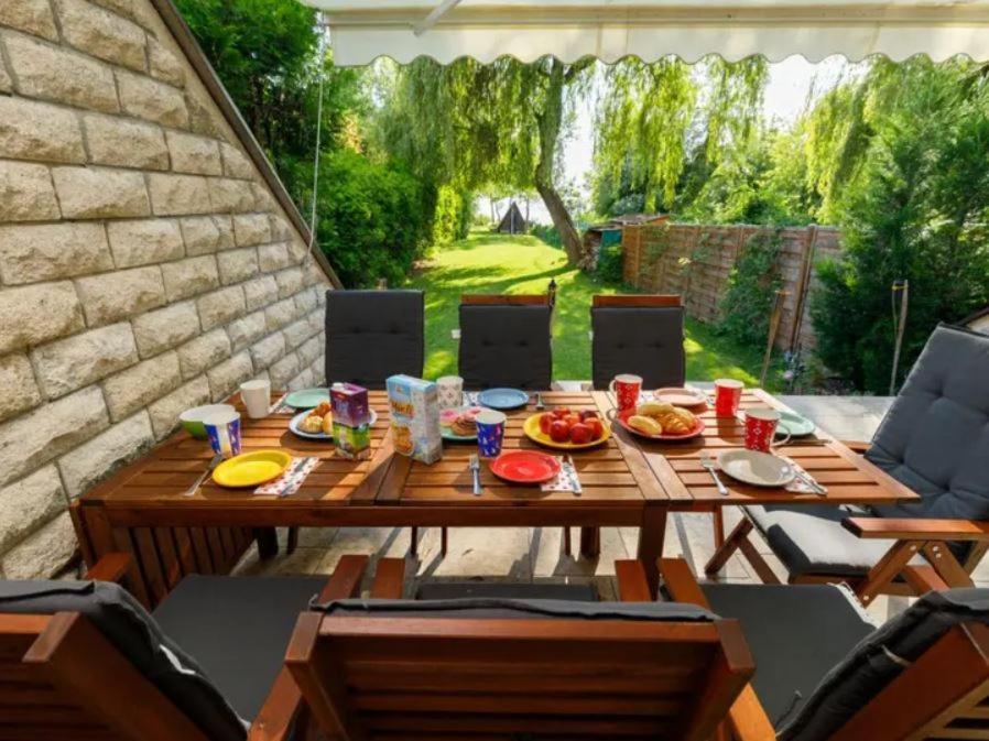 Green Lake House - Private Beach At Balaton Balatonakarattya Exterior photo
